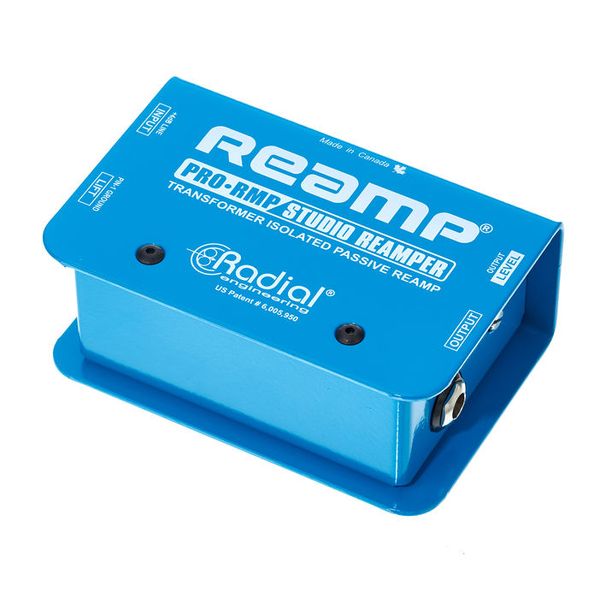 Radial Engineering ProRMP Studio Re-Amper Passive Re-Amping Direct Box 
