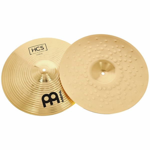 Made In Germany Cymbal Pair Meinl 14” Hihat Hi Hat MCS Traditional Finish Bronze for Drum Set Use 2-YEAR WARRANTY MCS14MH 