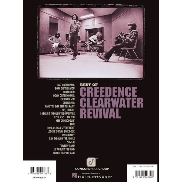 Hal Leonard Best Of Creedence Clearwater