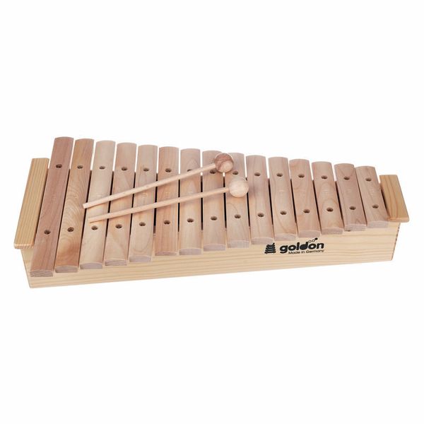 Goldon 11220 15 Sound Plates Xylophone with High Sound Box 