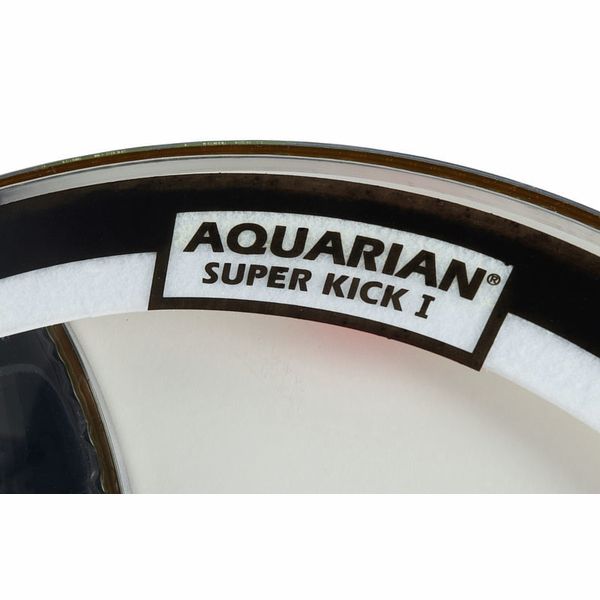 Aquarian 22" Super Kick Clear Bass Set