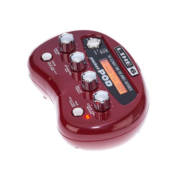 Le préamp pour guitare électrique Line6 Pocket Pod | Test, Avis & Comparatif