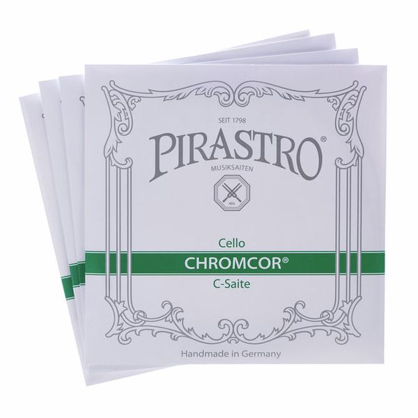 Pirastro Chromcor 4/4 Cello Strings P3390 Medium Set 