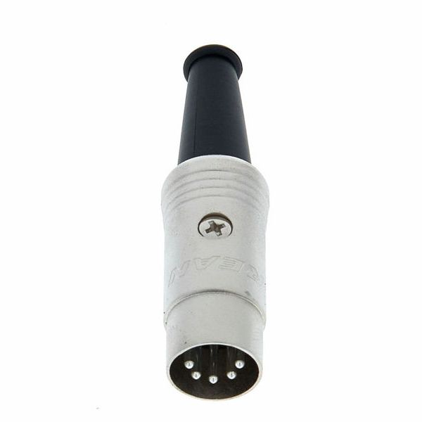 Neutrik REAN NYS322 5-Pin MIDI Male Connector with Silver-Plated Contacts