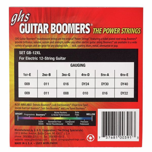 GHS GB12XL-Boomers