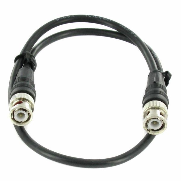 Cable Bnc Enchufe Hembra Abrazadera Compresión en línea 50Ω para RG58 LMR195 50 Ohm 