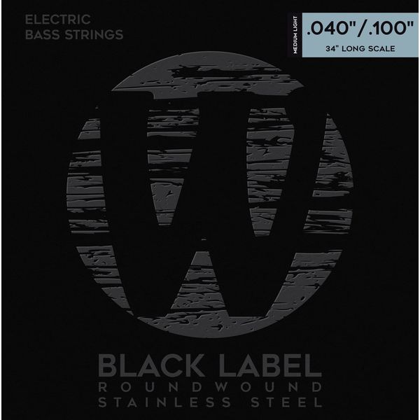 Warwick Yellow Label Medium Light Electric Bass 4 String Set 40-100