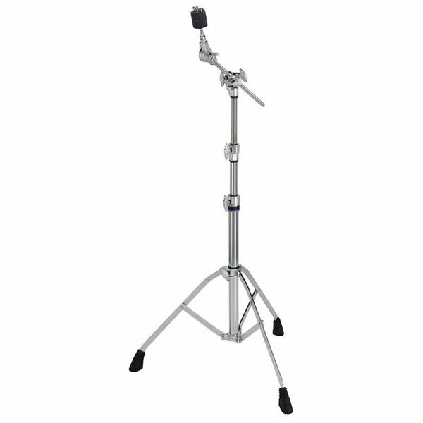 Percussion Double-Braced Cymbal Boom Stand,Percussion Instruments Parts,Single-Braced Boom Stand Stainless Steel. 
