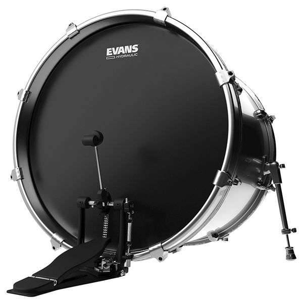 Evans 22" Hydraulic Black Bass Drum