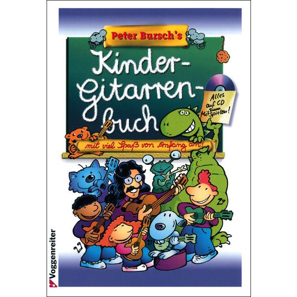 Burschs Kinder-Gitarrenbuch mit CD Voggenreiter 