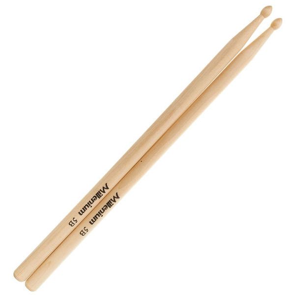 Millenium 5B Maple Drum Sticks -Wood-