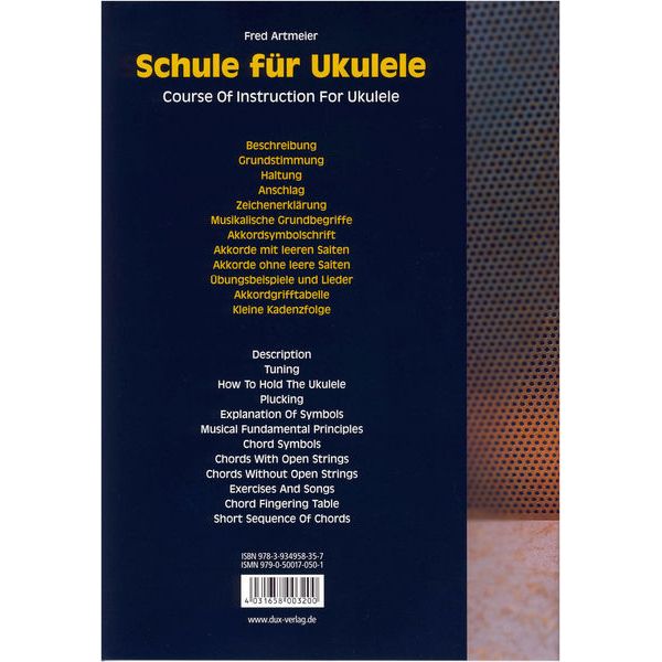 Edition Dux Schule für Ukulele