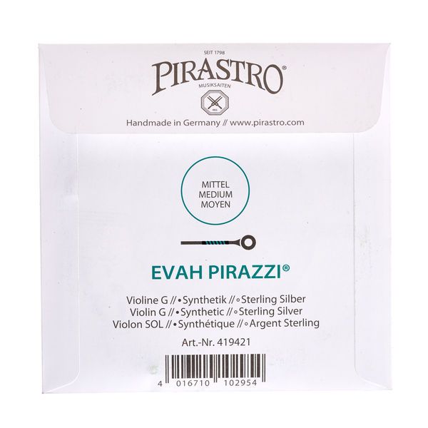Pirastro Evah Pirazzi G Violin 4/4