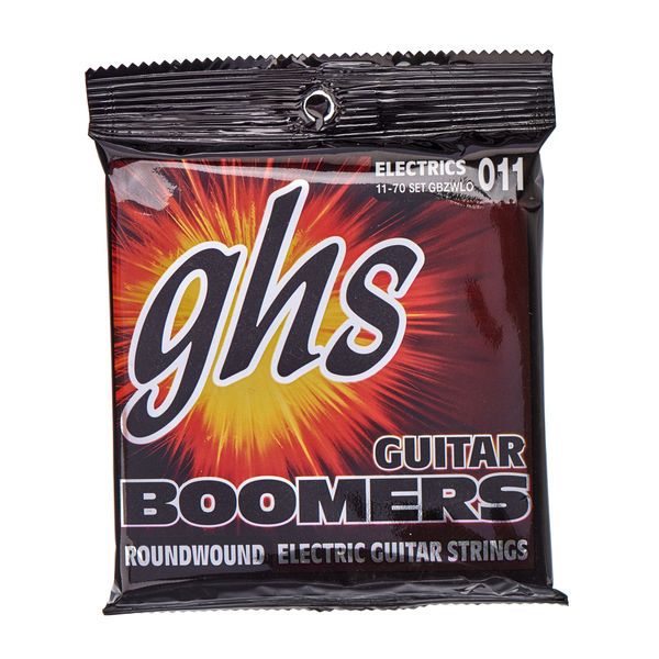 Low GHS BOOMERS ZAKK WYLDE SIGNATURE String Set for Electric Guitar 011/070 GBZWLO