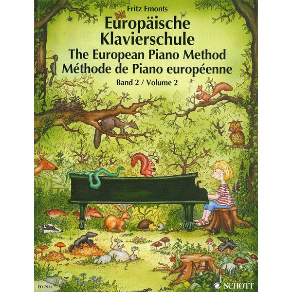 Schott Europäische Klavierschule 2