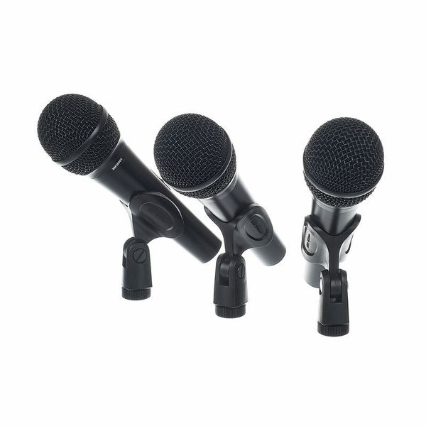 Behringer XM1800S 3 Dynamic Cardioid Vocal and Instrument Microphones Set of 3 