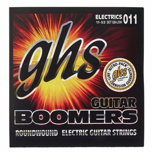 Cordes guitare GHS GB-Low Boomers | Test, Avis & Comparatif