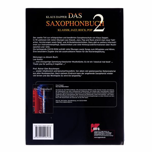 Voggenreiter Das Saxophonbuch 2 T-Sax