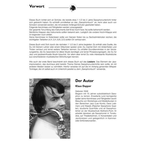 Voggenreiter Das Saxophonbuch 2 T-Sax