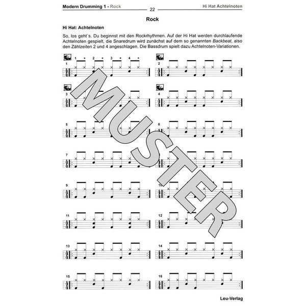 Leu Verlag Modern Drumming 1