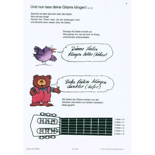 Ricordi Meine Gitarrenfibel 1
