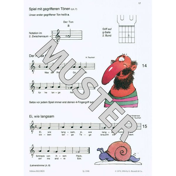 Ricordi Meine Gitarrenfibel 1