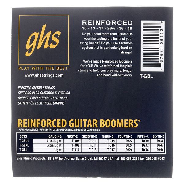 GHS GBTGBL-Boomers