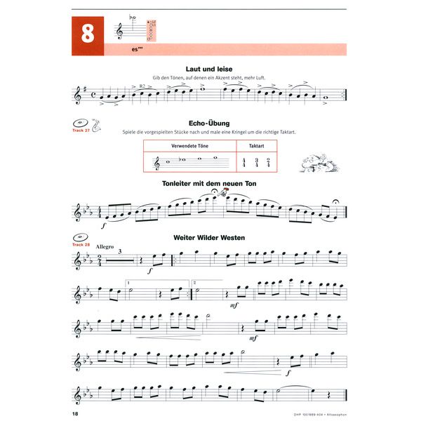 De Haske Hören Lesen Schule 2 Alto Sax