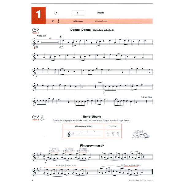 De Haske Hören Lesen Schule 2 Alto Sax