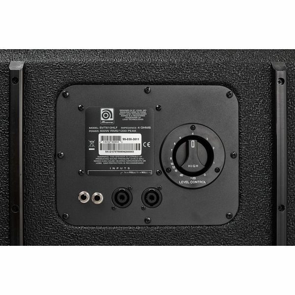 Baffle Basse Ampeg SVT-610 HLF | Test, Avis & Comparatif