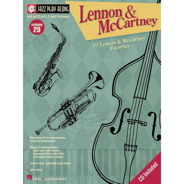 Hal Leonard Jazz Play-Along Lennon Cartney