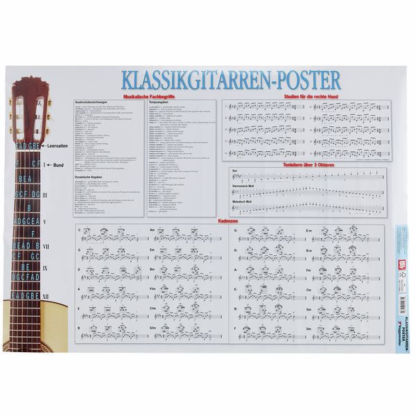 Voggenreiter Poster Classic Guitars