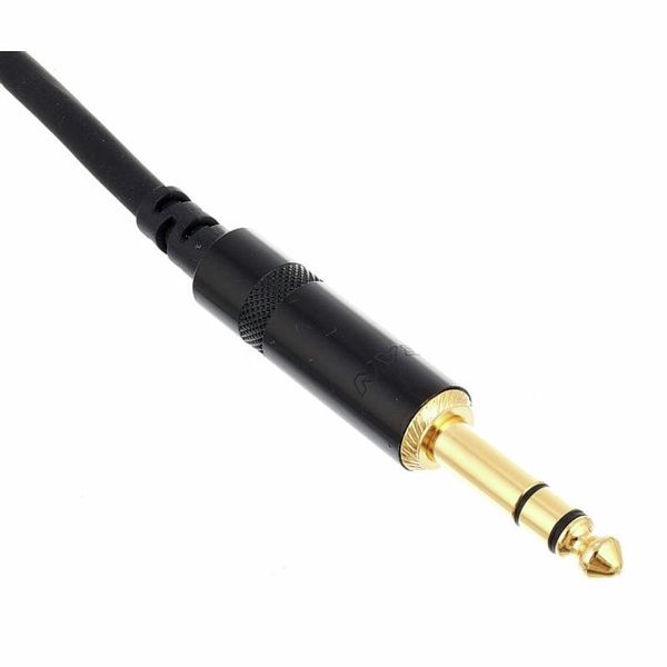 Cordial CFY 6 WPP Adapterkabel 6 m Klinke 3,5 mm stereo/2 x Klinke 6,3 mm Cordial CFY 6 WPP Adapterkabel 6 m Klinke 3,5 mm stereo/2 x Klinke 6,3 mm
