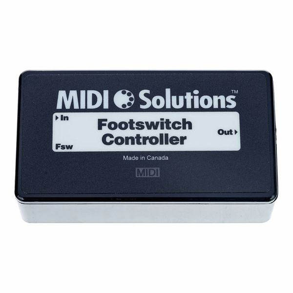 MIDI Solutions Footswitch To MIDI Controller