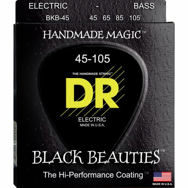 DR Strings Black Beauties BKB-45