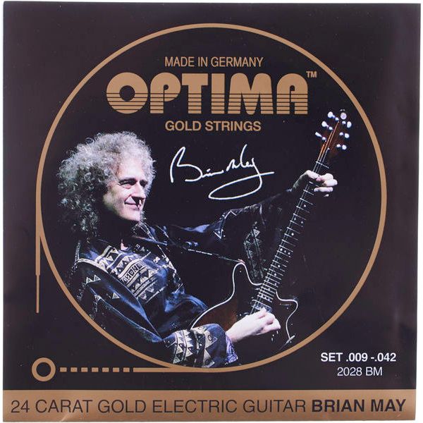 Optima Brian May Signature Strings