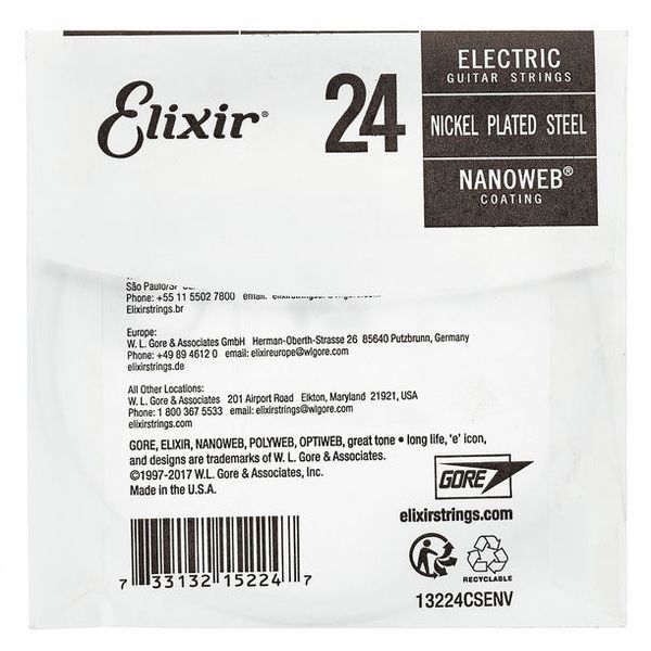 Elixir .024 Electric Guitar