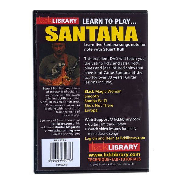 Roadrock International Learn to Play Santana