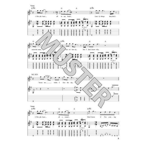 Hal Leonard Guitar Play-Along Jimi Hendrix