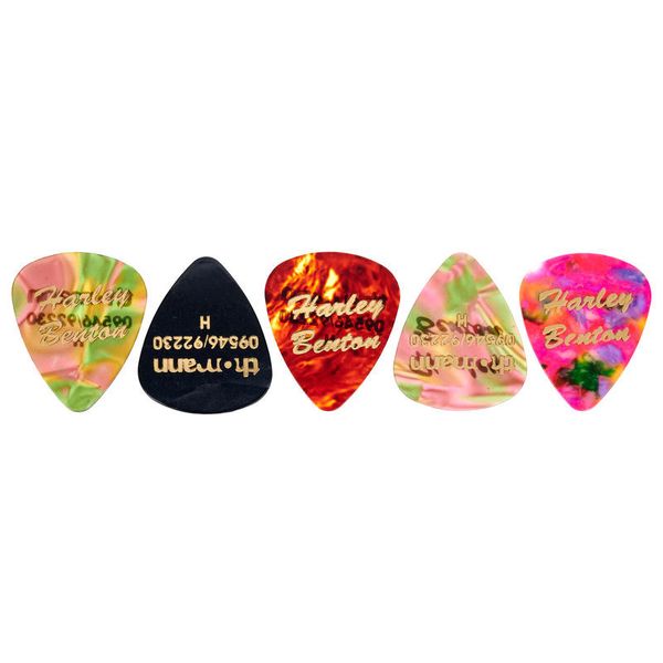 Lot of 20 Thin Guitar Picks 0.46mm USA Seller Nice Variety Of Assorted Colors 