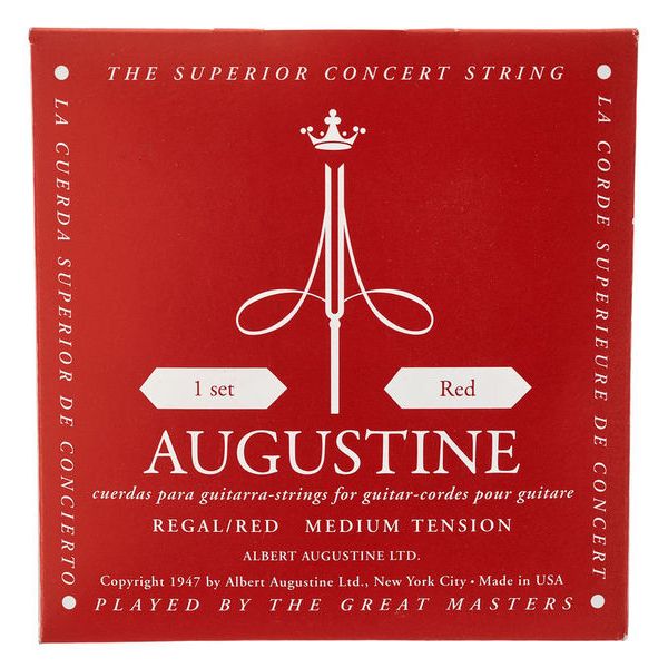 Cordes guitare Augustine A-5 String Red Label | Test, Avis & Comparatif