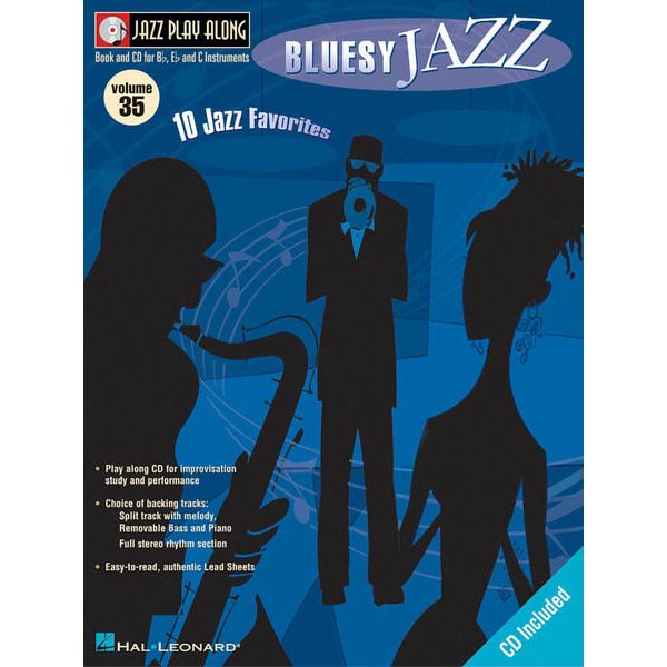 Hal Leonard Jazz Play-Along Bluesy Jazz