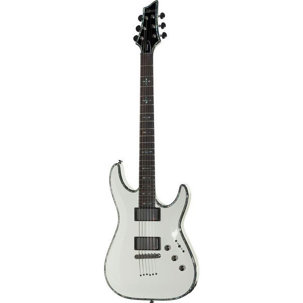 schecter hellraiser c1 fr white