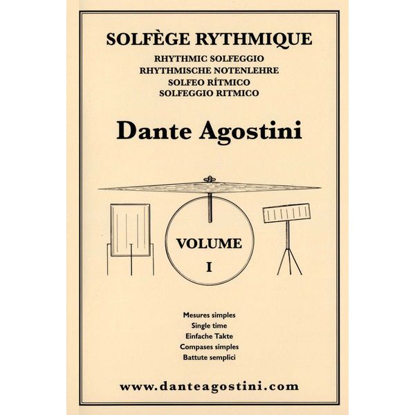 Dante Agostini Solfege Rhythmique 1