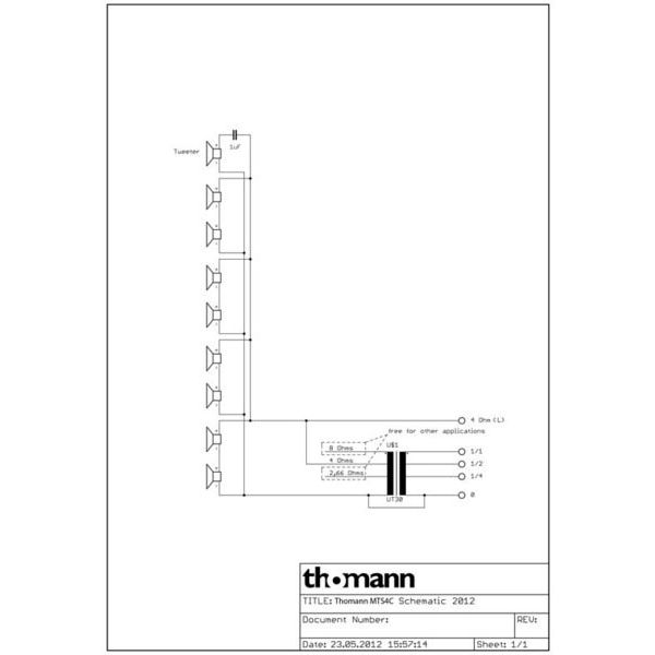 Thomann MTS3C-100V