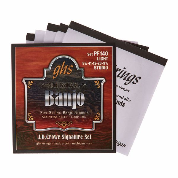 GHS PF140 JD Crowe Banjo Set