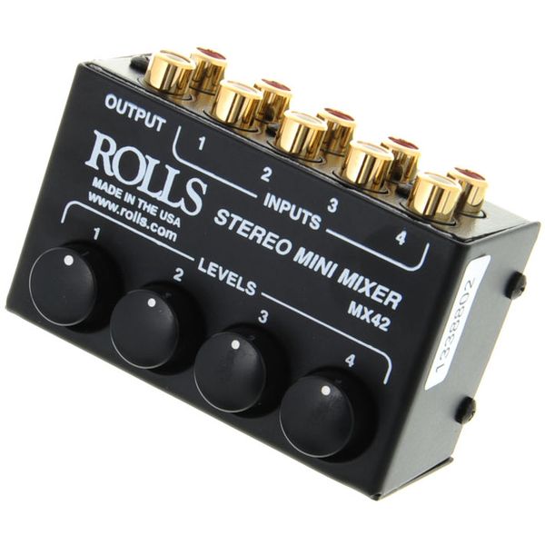 Rolls MX42 Stereo Mini Mixer 
