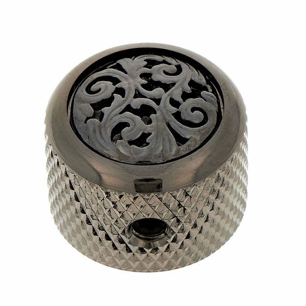 Q-parts Metall knopf Dome Potiknopf knob gold vines Q-parts Metall knopf Dome Potiknopf knob gold vines