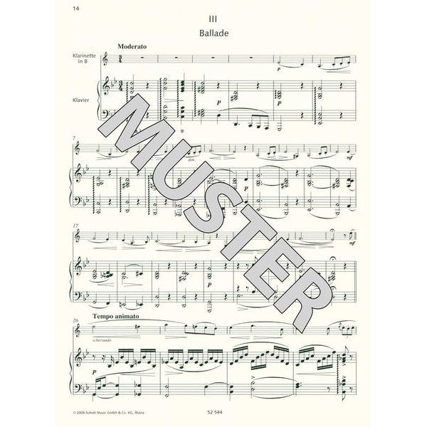 Schott Gade Fantasiestücke Thomann Elláda