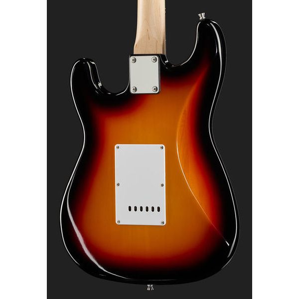 Tuner Top Einsteiger E-Gitarre Set Orange Burst mit Verstärker Gigbag & Gurt 